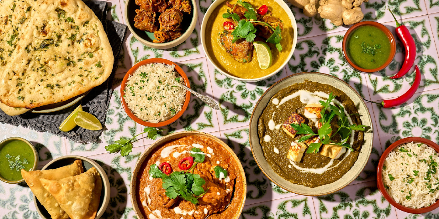 Curries, naan, rijst en samosa’s van Zesty Indian